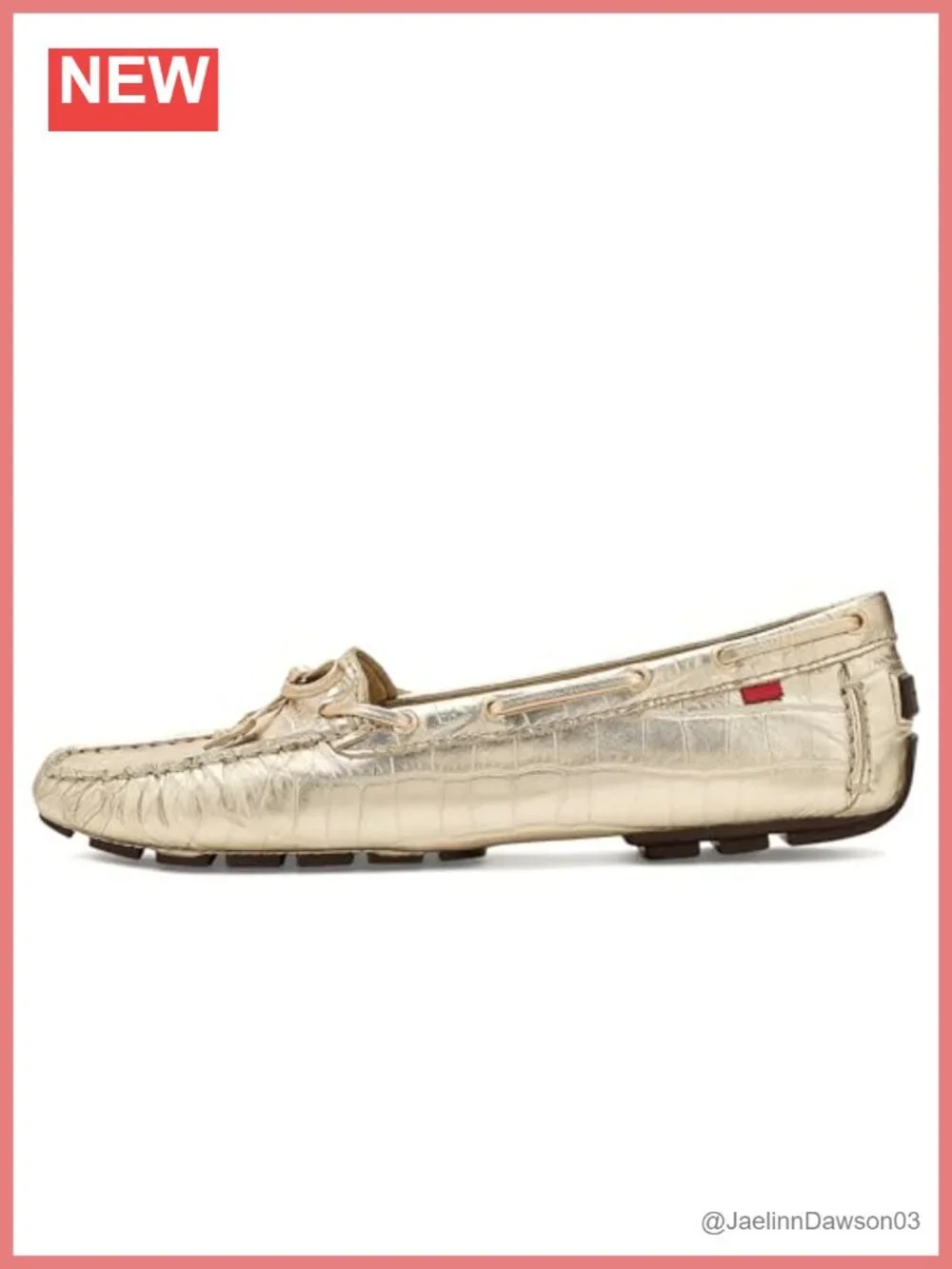 Genuine Napa Calf Leather Loafers with Gel Heel Insert - Comfortable Pull-On